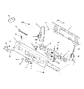 Control panel Diagram and Parts List for 15891  General Electric Range
