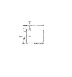 Capillary Tubes Diagram and Parts List for AZ85E18DACM2  General Electric Air Conditioner