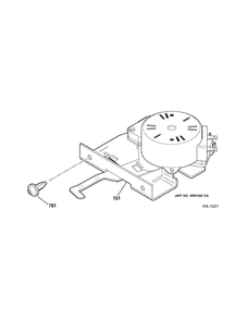 Lock Diagram and Parts List for PCB940DF2WW  General Electric Range
