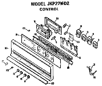 Part Location Diagram of WB3X470 GE DISCONTINUED