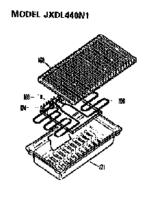 Accessory Modules Diagram and Parts List for JP672B9N1  General Electric Cooktop