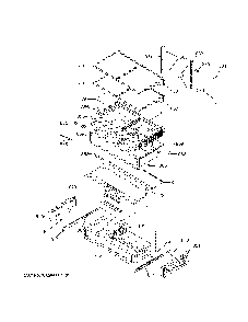 Fresh food shelves Diagram and Parts List for GWE23GMNBES  General Electric Refrigerator