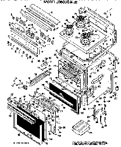 Part Location Diagram of WB2X7695 GE DISCONTINUED