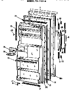 Part Location Diagram of 31-506 GE Pm attention installer