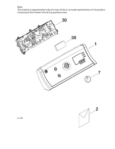 Part Location Diagram of WW03L00299 GE BAFFLE