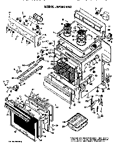 Part Location Diagram of WB2X7939 GE DISCONTINUED