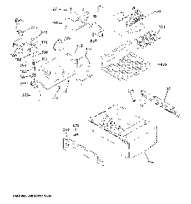 Ice Maker And Dispenser Diagram and Parts List for GSE23GYPBCFS  General Electric Refrigerator