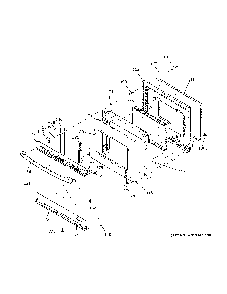 Door Diagram and Parts List for XB258DM3BB  General Electric Range