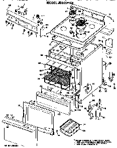 Part Location Diagram of WB2X6426 GE DISCONTINUED