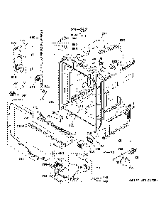 Body Parts Diagram and Parts List for GDT645SYN4FS  General Electric Dishwasher