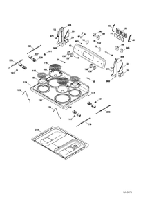 Part Location Diagram of WS01L08121 GE GLASS WINDOW