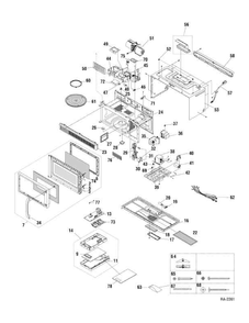 Part Location Diagram of WG02L04680 GE OUTER PANEL