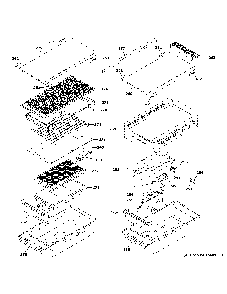 Grill And Griddle Assembly Diagram and Parts List for ZDP484NGT1SS  General Electric Range