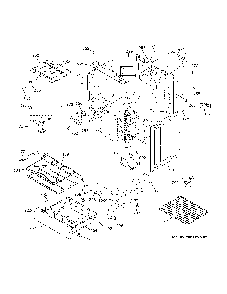 Body Parts Diagram and Parts List for JB735DP4BB  General Electric Range