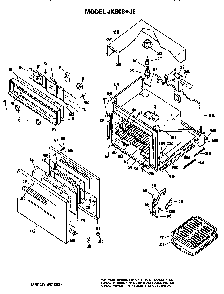 Part Location Diagram of WB36X430 GE DISCONTINUED