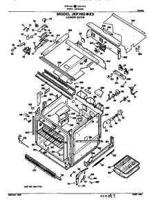 Part Location Diagram of WB2X6215 GE DISCONTINUED