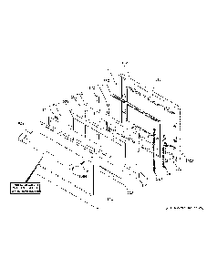 Lower Door Diagram and Parts List for CTD90DP3N2D1  General Electric Wall Oven