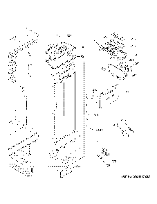 Fresh food section Diagram and Parts List for GFE24JMKNFES  General Electric Refrigerator