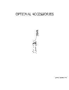 Optional Accessories Diagram and Parts List for ASH436JCDDA1  General Electric Air Conditioner