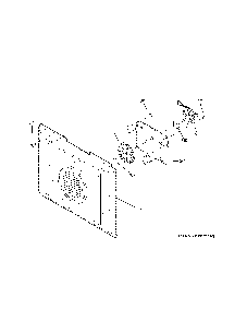 Convection fan Diagram and Parts List for JB655DK7BB  General Electric Range