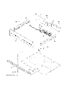 Center Spacer Diagram and Parts List for ZTD90DSSN2SS  General Electric Wall Oven