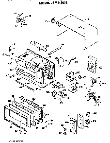 Part Location Diagram of WB9X199 GE Spring hook