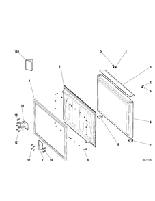 Part Location Diagram of WR2M3281 GE NO LONGER AVAILABLE