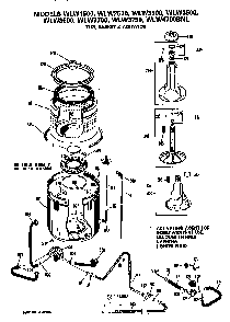 Part Location Diagram of WH12X643 GE DISCONTINUED