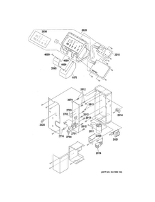 Control Parts Diagram and Parts List for AZ61H15EACM3  General Electric Air Conditioner