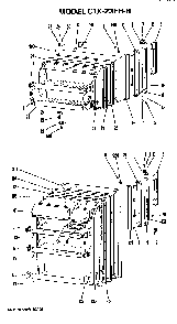 Doors Diagram and Parts List for CTX23EHB  Hotpoint Refrigerator