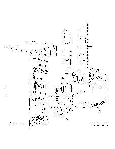 Freezer Section Diagram and Parts List for FUF14DLREWW  General Electric Freezer