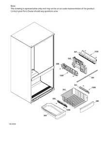FZ BASKET Diagram and Parts List for GNR22DGEBFBB  General Electric Refrigerator