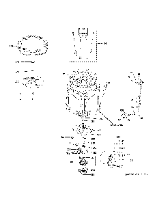 Tub And Motor Diagram and Parts List for GTW840CSN1WS  General Electric Washer