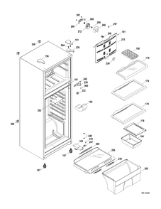 Part Location Diagram of WR2M3912 GE NO LONGER AVAILABLE