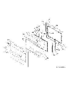 Lower Door Diagram and Parts List for ZTDX1FPSN2SS  General Electric Wall Oven