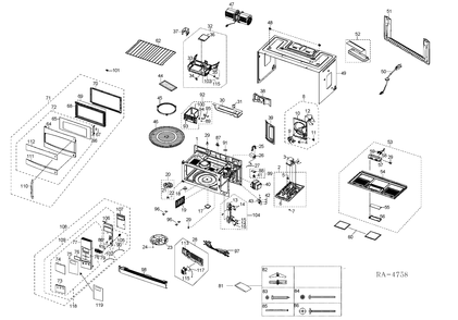 Part Location Diagram of WG02F05894 GE PANEL, OUTER