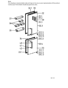 Part Location Diagram of WG03L08651 GE PROTECTIVE COVER