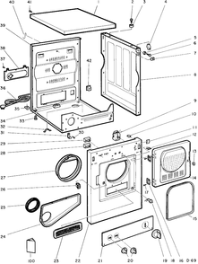Part Location Diagram of WE1M192 GE DISCONTINUED