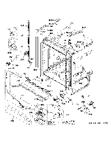 Body parts 1 Diagram and Parts List for GDT665SSN3SS  General Electric Dishwasher