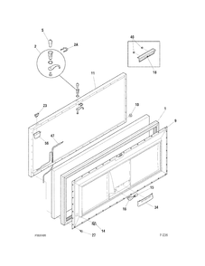 Part Location Diagram of WR2M3769 GE CLIP PANEL Mounting KIT