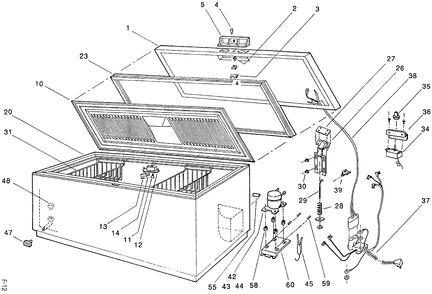Part Location Diagram of 2-30605-001 GE BRACKET CONTROL