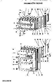Doors Diagram and Parts List for CTX18CHB  Hotpoint Refrigerator