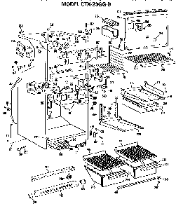 Part Location Diagram of 39-6213 GE Use & care c