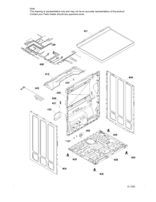 STRUCTURE Diagram and Parts List for GTMP280GD6WW  General Electric Dryer