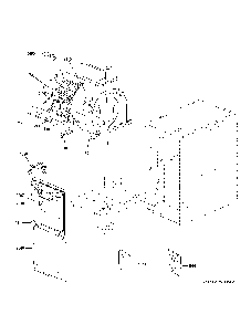 Cabinet Diagram and Parts List for NF80L045S3A51  General Electric Furnace