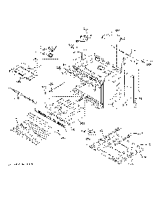 Lower Oven Diagram and Parts List for JTD3000DN3WW  General Electric Wall Oven
