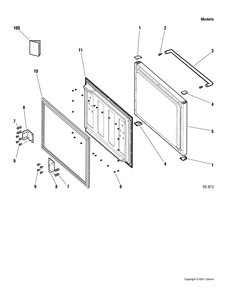 Part Location Diagram of WR78S5 GE NO LONGER AVAILABLE