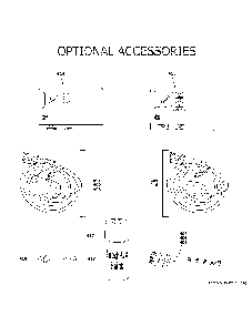 Optional Accessories Diagram and Parts List for AZ45E12DBMW7  General Electric Air Conditioner