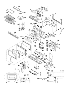 Part Location Diagram of WB56M1471 GE NO LONGER AVAILABLE