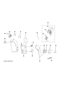 CONTROL PARTS Diagram and Parts List for AJEM12DCFL2  General Electric Air Conditioner